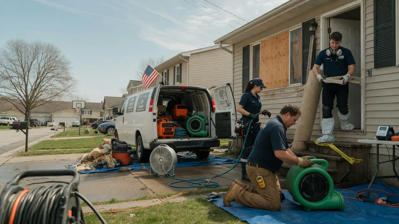 Water Damage Restoration in Rutland, OH near me